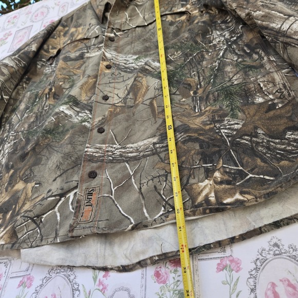 REDHEAD Silent Hide Shirt Mens 2XL Camo Hunting Button Down Long Sleeve Realtree - Picture 7 of 7